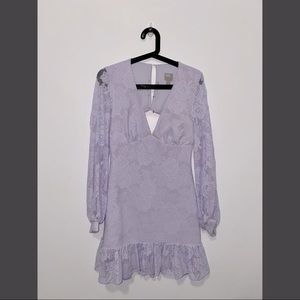 Lavender mini dress by AOSO